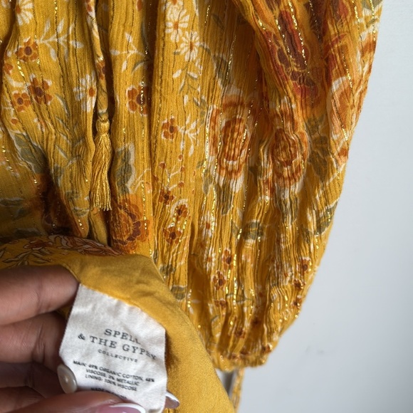 Spell Mystic Tunic Dress Sunflower Large - Picture 10 of 15